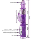 Vibrador Jack Rabbit com 5 Funções de Rotação e 12 de Vibração