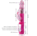 Vibrador Jack Rabbit Rotativo com 5 Funções de Rotação e 12 de Vibração