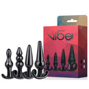 YAM BALLS Plug Anal kit com 4 formatos e tamanhos diferentes