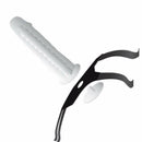 Cinta com prótese peniana vertebrada em Cyber Skin® 19 x 4,5Cm - Cor Bege
